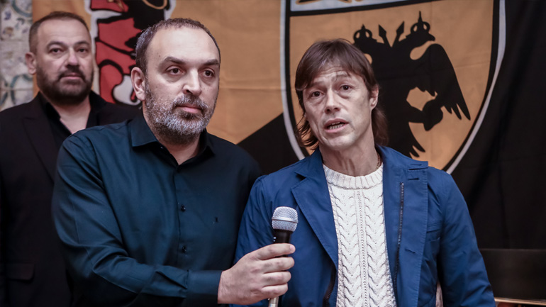 ΑΕΚ: Συγκίνησε ο Αλμέιδα στην κοπή της πίτας των παλαιμάχων