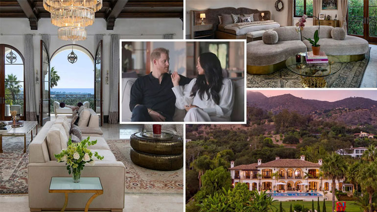 Harry & Meghan: Μέσα στην πολυτελή έπαυλη που γυρίστηκε το πολυσυζητημένο ντοκιμαντέρ του Netflix