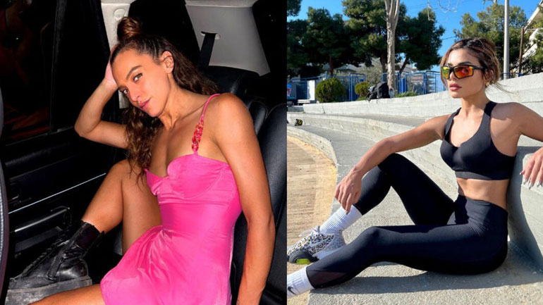 Όταν η Καρολίνα Καλύβα και η Ελευθερία Ελευθερίου έκαναν γυμναστική μαζί σαν καλές φίλες!