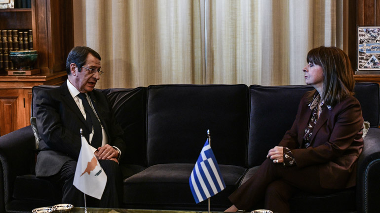 Σακελλαροπούλου: Το Κυπριακό είναι κορυφαίο εθνικό ζήτημα στην ελληνική εξωτερική πολιτική