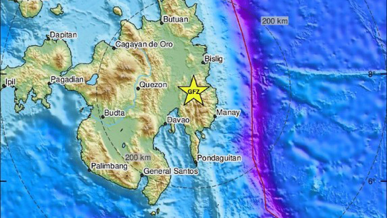 Σεισμός 6,2 Ρίχτερ στις Φιλιππίνες