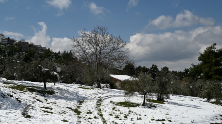 Καιρός: Τους μείον 11 βαθμούς Κελσίου άγγιξε η ελάχιστη θερμοκρασία