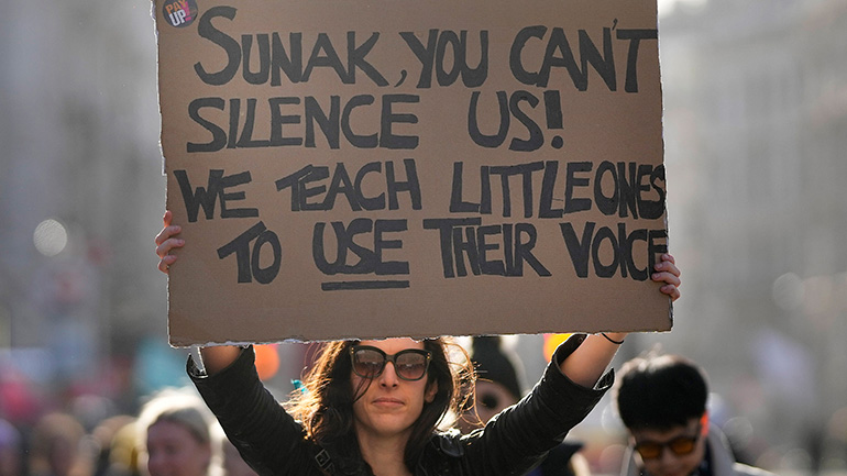 Η Βρετανία αντιμέτωπη με τη μεγαλύτερη απεργιακή κινητοποίηση των τελευταίων ετών