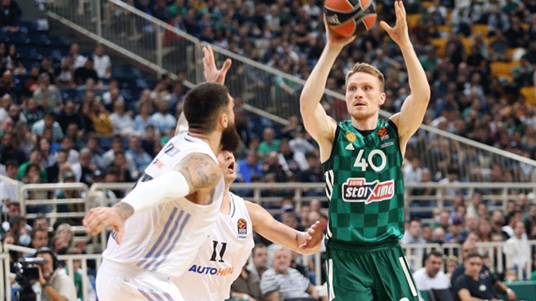 Ευρωλίγκα: Δύσκολη έξοδος στη Μαδρίτη για τον Παναθηναϊκό