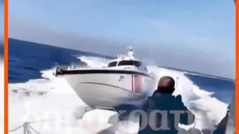 Νέα τουρκική πρόκληση στο Φαρμακονήσι -Ακταιωρός πήγε να εμβολίσει σκάφος του Λιμενικού- Δείτε το βίντεο