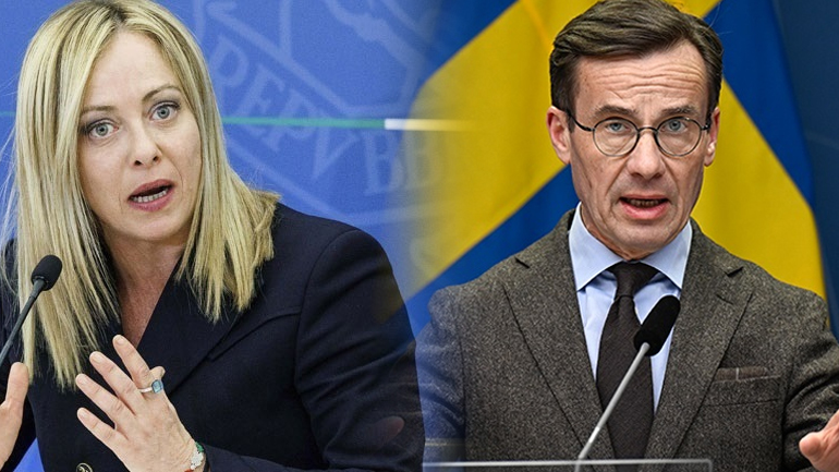 H Τζόρτζια Μελόνι συναντήθηκε με τον Ουλφ Κρίστερσον στην Στοκχόλμη, με θέμα συζήτησης το μεταναστευτικό