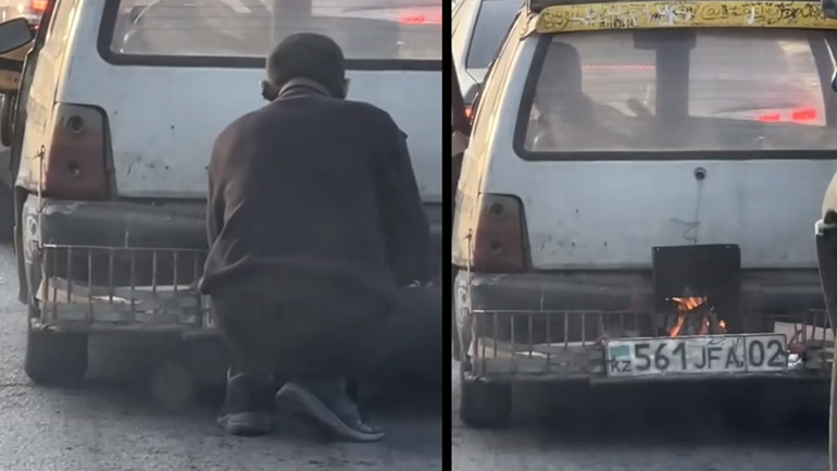 Ξυλόσομπα στο αυτοκίνητο