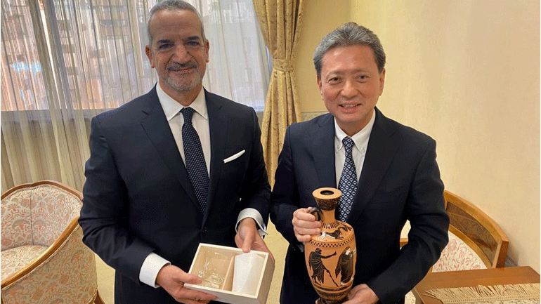 Με την ηγεσία της Nissan Motor Co στο Τόκιο συναντήθηκε ο Τάκης Θεοχαράκης