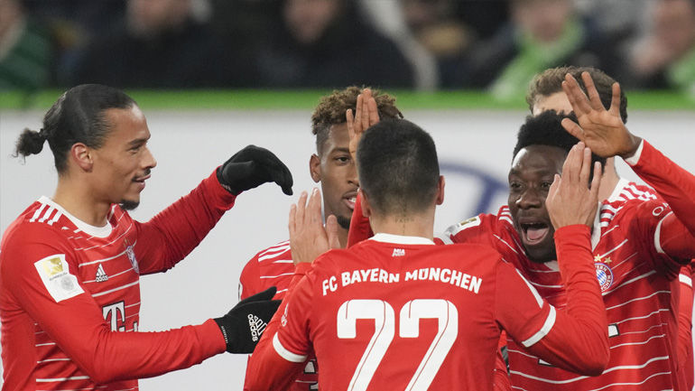 Γερμανία: Η Μπάγερν… ξεδόντιασε (4-2) τους «λύκους» και επέστρεψε στην κορυφή!
