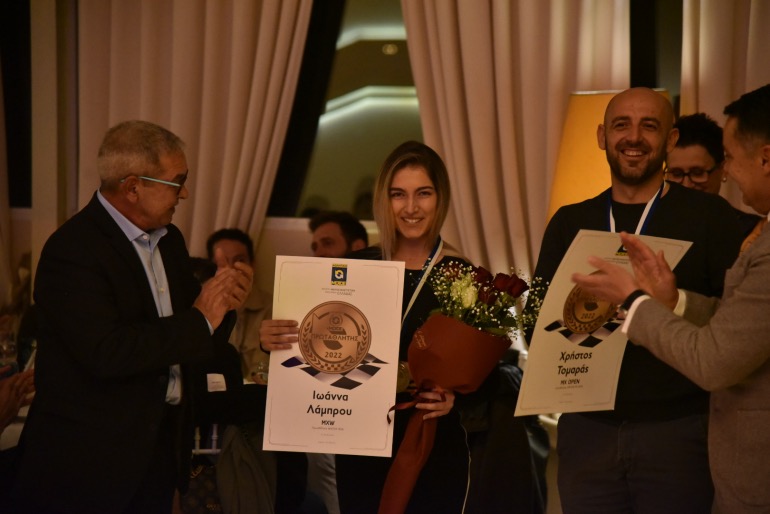 Η μόνη γυναίκα Πρωταθλήτρια Ιωάννα Λάμπρου