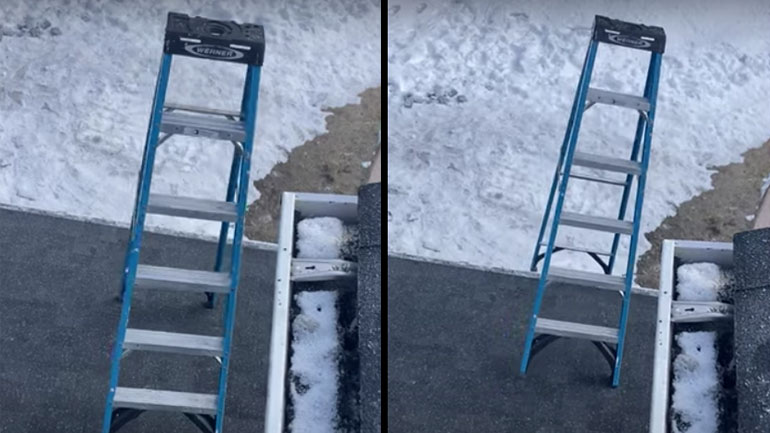 Η σκάλα που ήθελε να αυτοκτονήσει