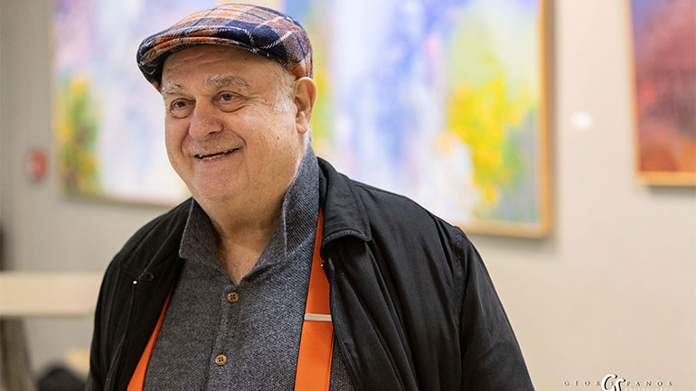 Η μεγάλη αναδρομική έκθεση του Γιώργου Σταθόπουλου στο Christmas Theater