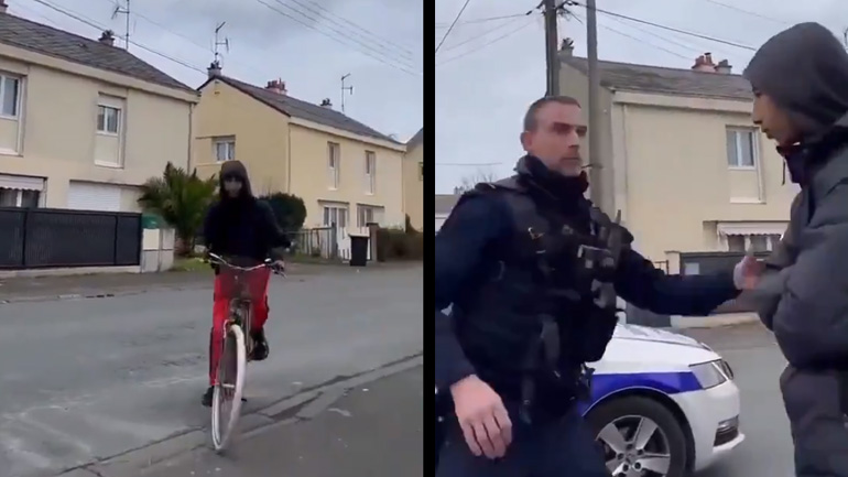 Γυναίκα παγιδεύει τον κλέφτη του ποδηλάτου της