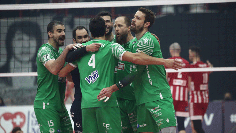 Βόλεϊ: Άλμα τελικού στο Challenge Cup για τον Παναθηναϊκό, 3-1 τον Ολυμπιακό στο «Μελίνα Μερκούρη»