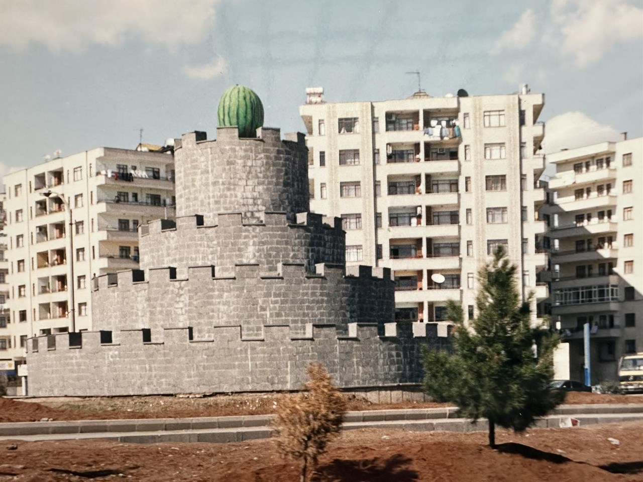 Η κεντρική πλατεία στο Γκαζιαντέπ