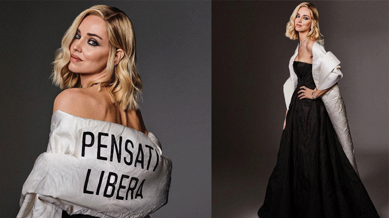 H Chiara Ferragni ποζάρει με φόρεμα του οίκου Dior γεμάτο με προσβολές από haters