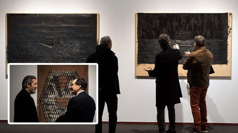 «Γνόφος αγνωσίας»: Εγκαινιάστηκε η έκθεση ζωγραφικής του Κωνσταντίνου Καλογερόπουλου