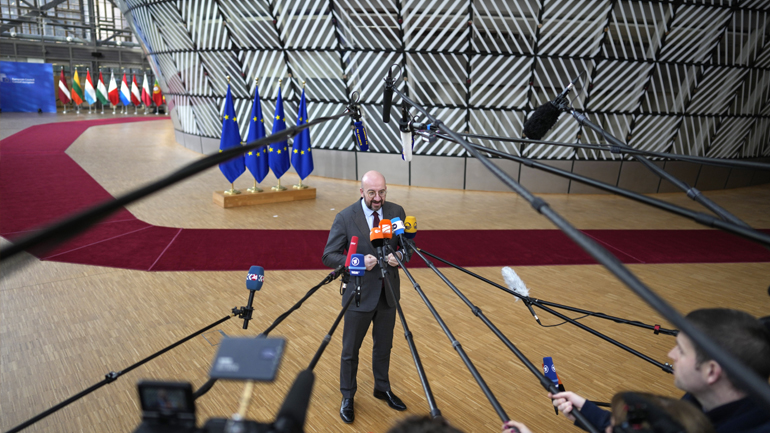 Ενός λεπτού σιγή για τα θύματα του σεισμού σε Τουρκία και Συρία στην έκτακτη Σύνοδο Κορυφής