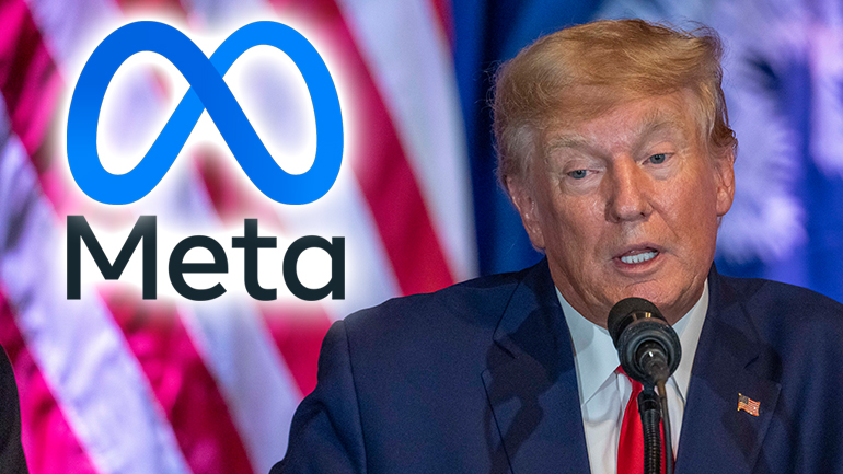 Η Meta επαναφέρει τους λογαριασμούς του Ντόναλντ Τραμπ στο Facebook και στο Instagram