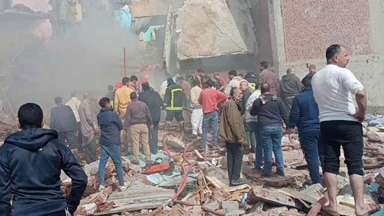 Αίγυπτος: Κατάρρευση τετραώροφης πολυκατοικίας – Τουλάχιστον έξι νεκροί και 23 τραυματίες