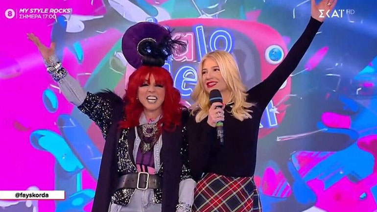 Η Φαίη Σκορδά εισέβαλε στο «Καλό Μεσημεράκι» και έκανε την πρώτη της πρόβα για το The Voice