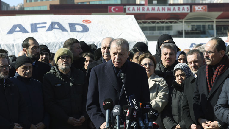 Στην Καχραμανμαράς ο Ερντογάν