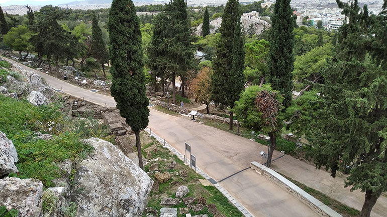 Ολοκληρώθηκε το έργο διευθέτησης των ομβρίων υδάτων της Ακρόπολης