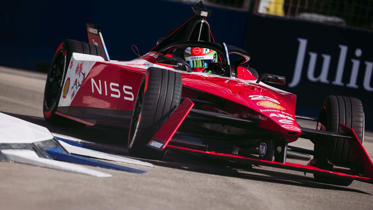 Η Nissan Formula E Team στον τέταρτο γύρο του Παγκόσμιου Πρωταθλήματος ABB FIA Formula E