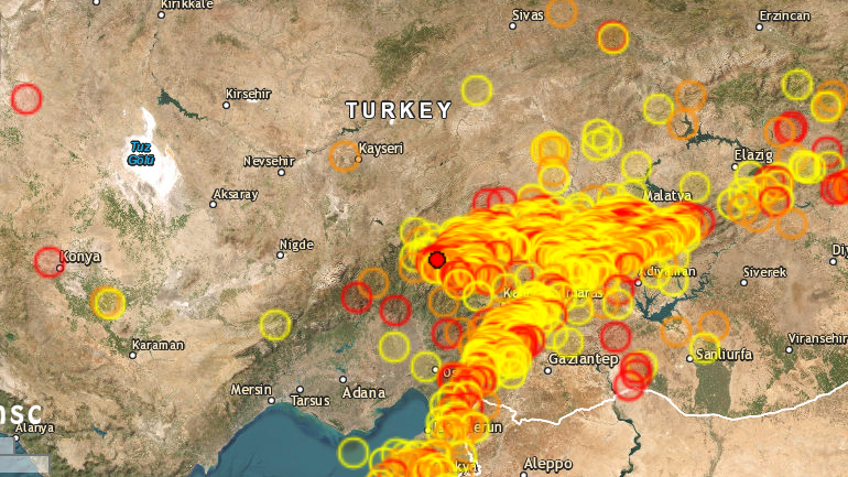 Σεισμική δόνηση 5  Ρίχτερ στην Tουρκία