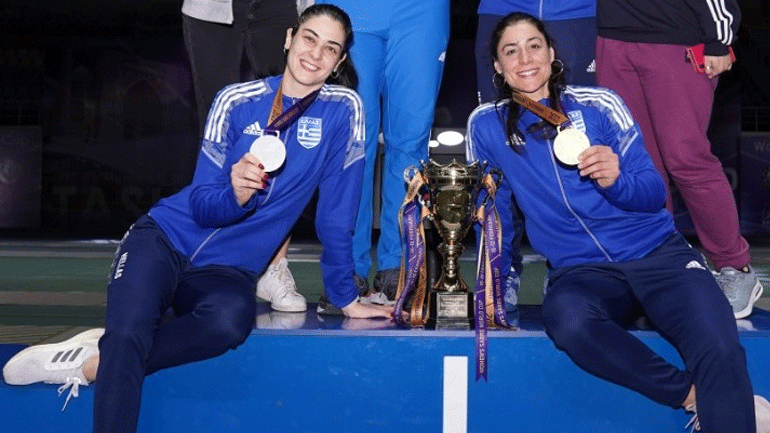 Ξιφασκία: Χρυσό μετάλλιο στο Παγκόσμιο Κύπελλο Τασκένδης η Γεωργιάδου, ασημένιο η Γκουντούρα