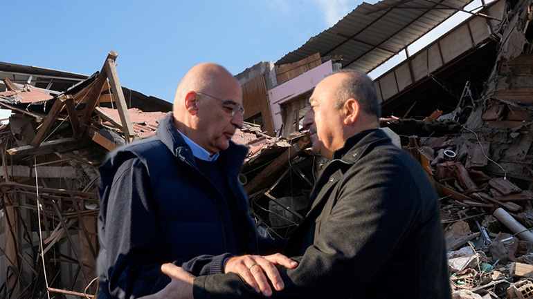 «Χαίρομαι που υποδέχτηκα τον φίλο μου, Νίκο»