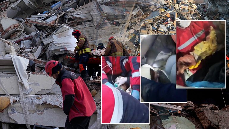 Συγκλονιστικές διασώσεις εγκλωβισμένων μετά από 149 ώρες στα χαλάσματα