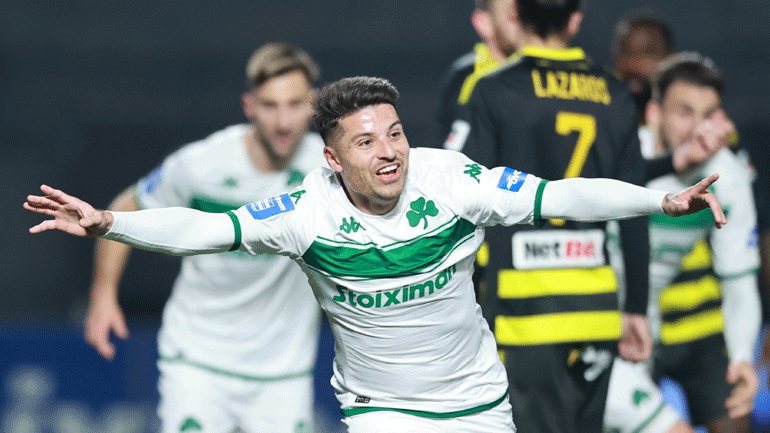 Με ανατροπή ο Παναθηναϊκός, 2-1 τον Άρη