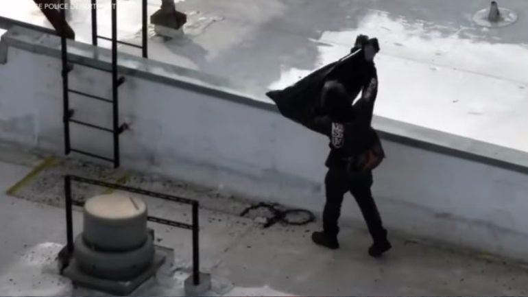 To drone «συνέλαβε» τον κλέφτη