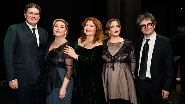 Olivier Descotes, Karine Deshayes, Klára Kolonits, Maritina Tampakopoulos, Sebastiano Rolli