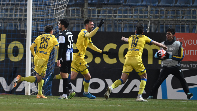 «Χ»αρακίρι για τον ΠΑΟΚ στην Τρίπολη, τον ισοφάρισε σε 2-2 ο Αστέρας με δύο γκολ στις καθυστερήσεις!