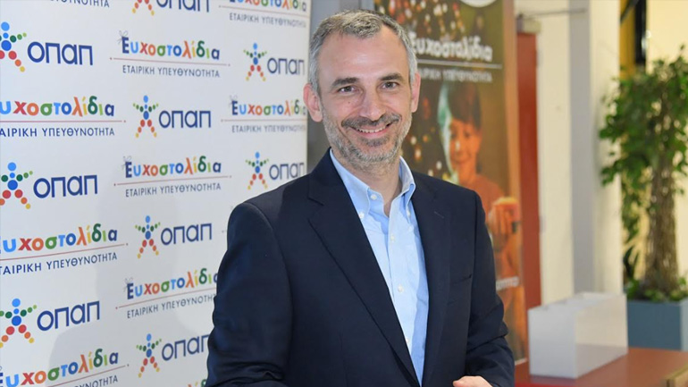 Πάνος Γαβριήλ, Διευθυντής Εταιρικής Επικοινωνίας και Εταιρικής Υπευθυνότητας ΟΠΑΠ