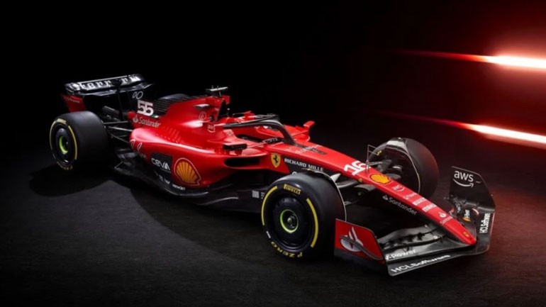 Το νέο μονοθέσιο της Ferrari SF-23: Όχι μόνο παρουσιάστηκε, αλλά έκανε και μερικούς γύρους