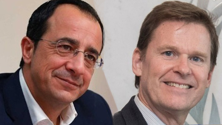 Επικοινωνία Ν. Χριστοδουλίδη με τον Ειδικό Αντιπρόσωπο του γγ του ΟΗΕ στην Κύπρο Κ. Στιούαρτ