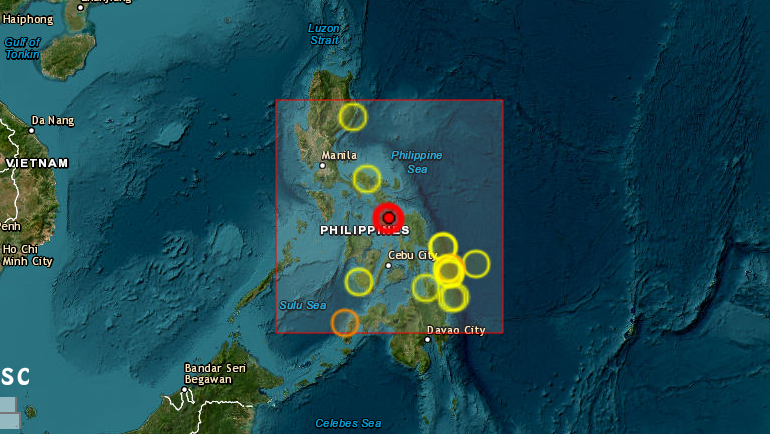 Σεισμική δόνηση 6 Ρίχτερ στις Φιλιππίνες