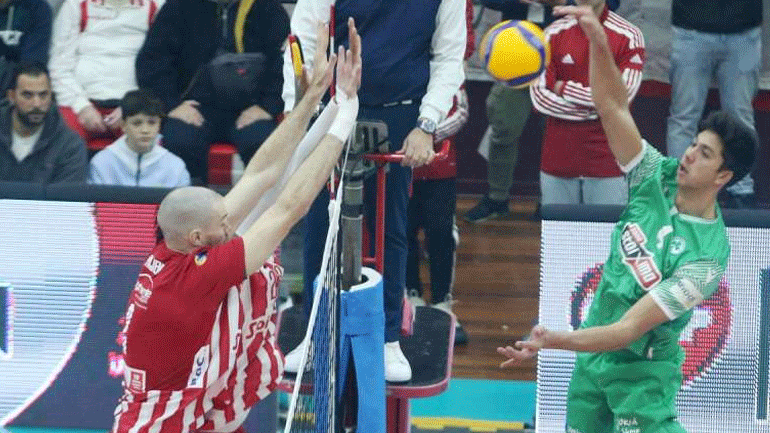 Βόλεϊ: Παναθηναϊκός-Ολυμπιακός για μια θέση στον τελικό του Challenge Cup