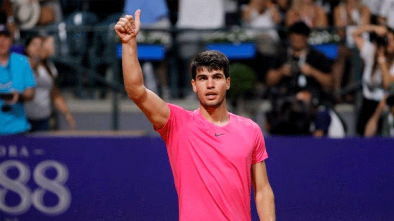 Τένις: Επιστροφή με νίκη για τον Αλκαράθ, 2-1 τον Τζέρε