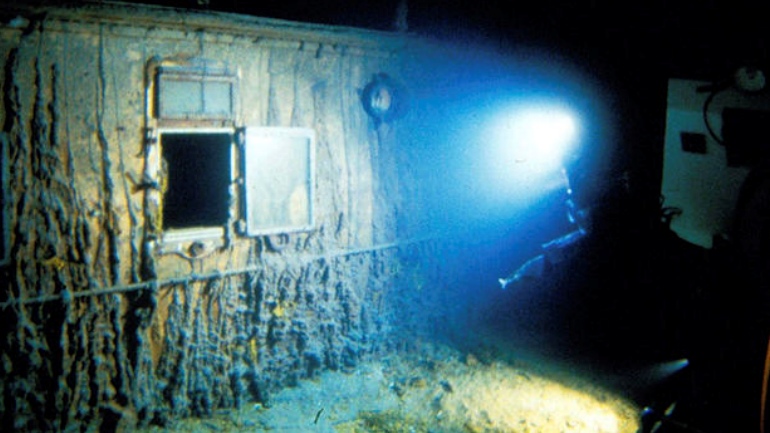 ΗΠΑ: Σπάνιο οπτικό υλικό από το ναυάγιο του Τιτανικού