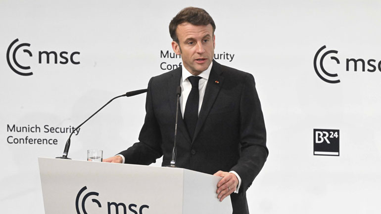 Ο Μακρόν εξαπέλυσε δριμύ «κατηγορώ» εναντίον της Ρωσίας