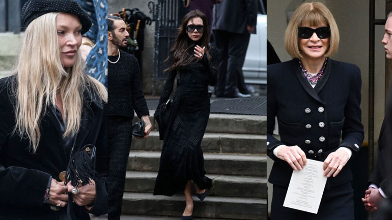 Οι celebrities που έδωσαν το παρών στο μνημόσυνο της Vivienne Westwood