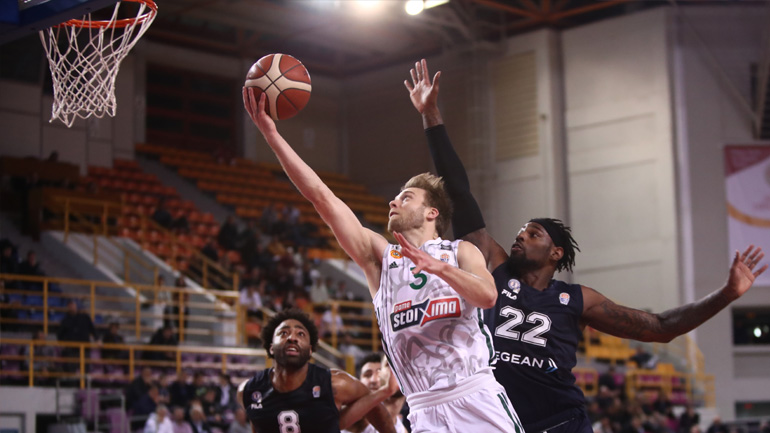 Αγχώθηκε στο τέλος αλλά προκρίθηκε ο Παναθηναϊκός, 87-80 τον Κολοσσό