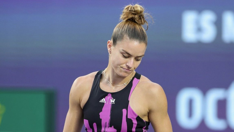 Qatar Open: Eκτός τελικού η Σάκκαρη, ηττήθηκε με 2-1 σετ από την Πεγκούλα