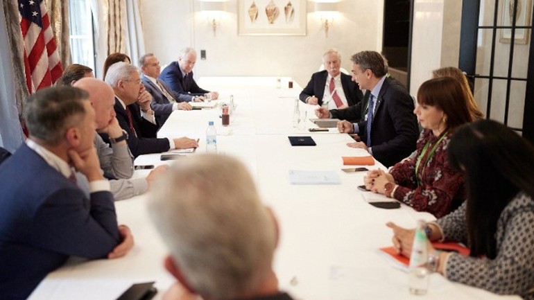 Συνάντηση Μητσοτάκη με αντιπροσωπεία του Κογκρέσου των ΗΠΑ -Πυλώνας γεωπολιτικής και ενεργειακής ασφάλειας η Ελλάδα