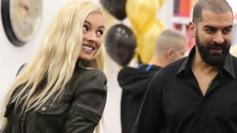 Η Τζούλια Νόβα σε σπάνια εμφάνιση στην Κηφισιά με τον σύζυγό της, Μιχάλη Βιτζηλαίο