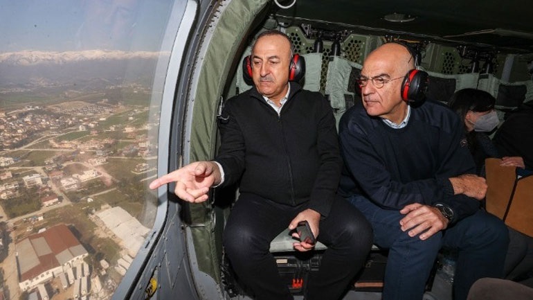 Δένδιας: «Η αλλαγή τόνου εκ μέρους της Τουρκίας είναι ευπρόσδεκτη» Δένδιας: «Η αλλαγή τόνου εκ μέρους της Τουρκίας είναι ευπρόσδεκτη»